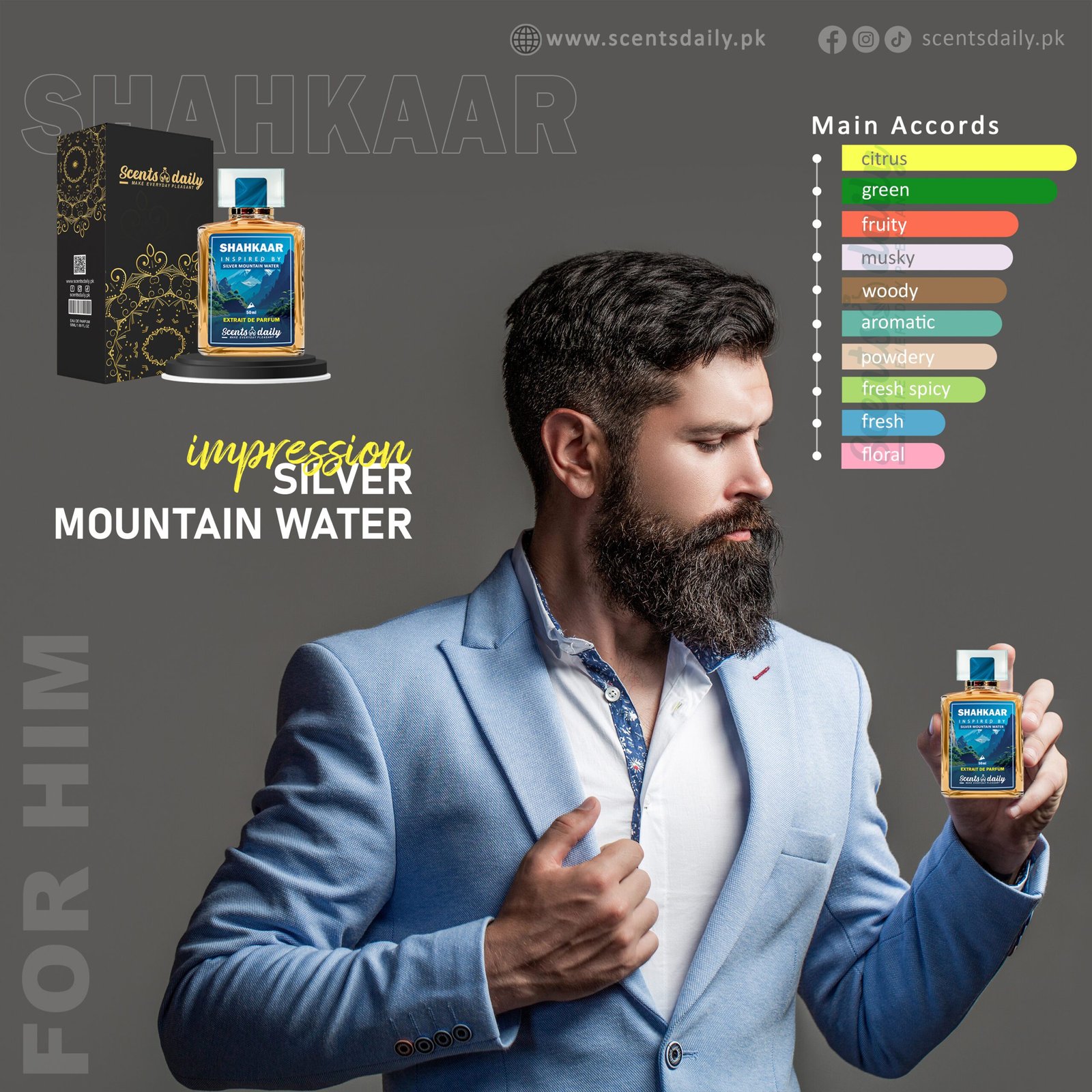 Shahkaar impression of Silver Mountain Water